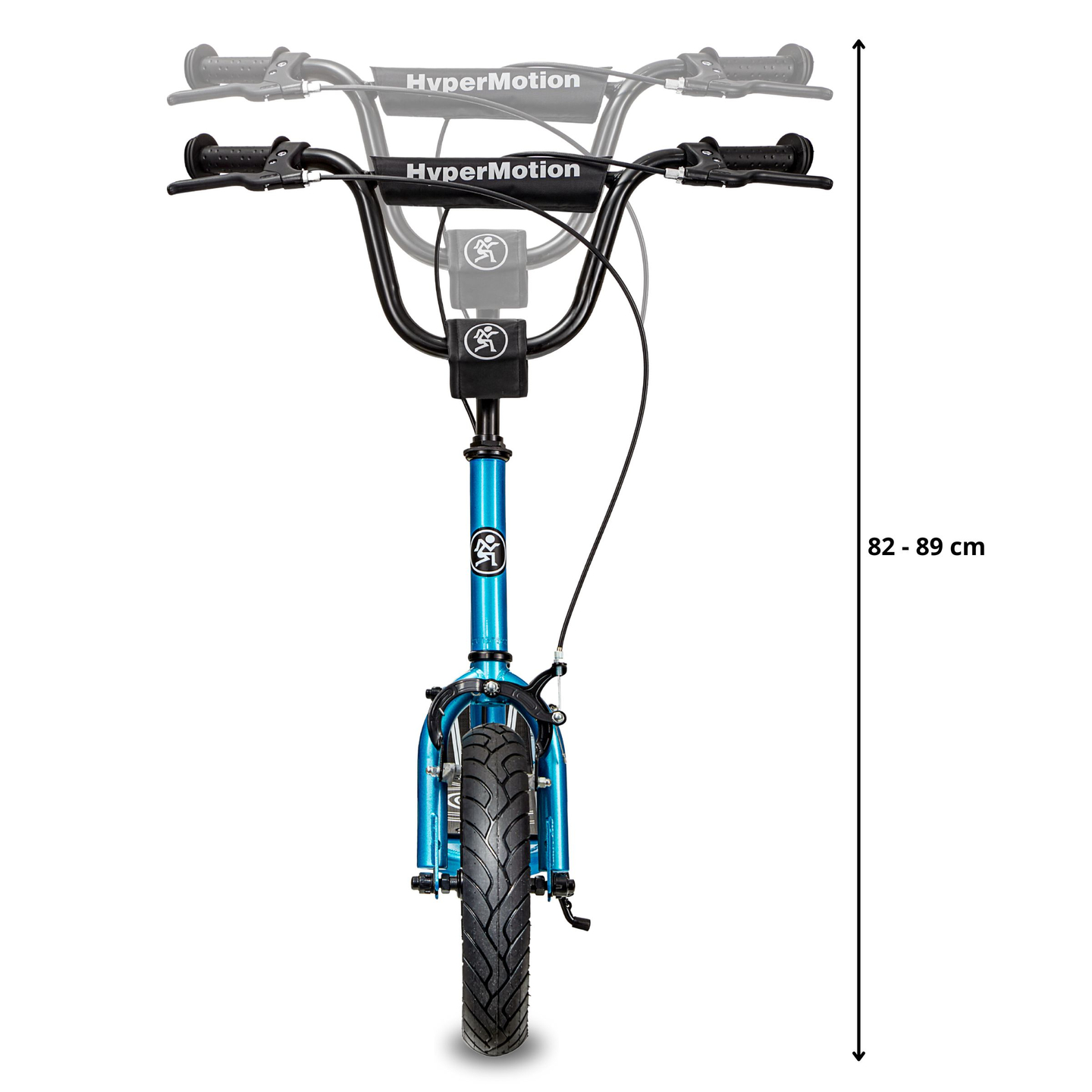 Scooter HyperMotion RUBY 12 (rodas infláveis de 30 cm) - Azul