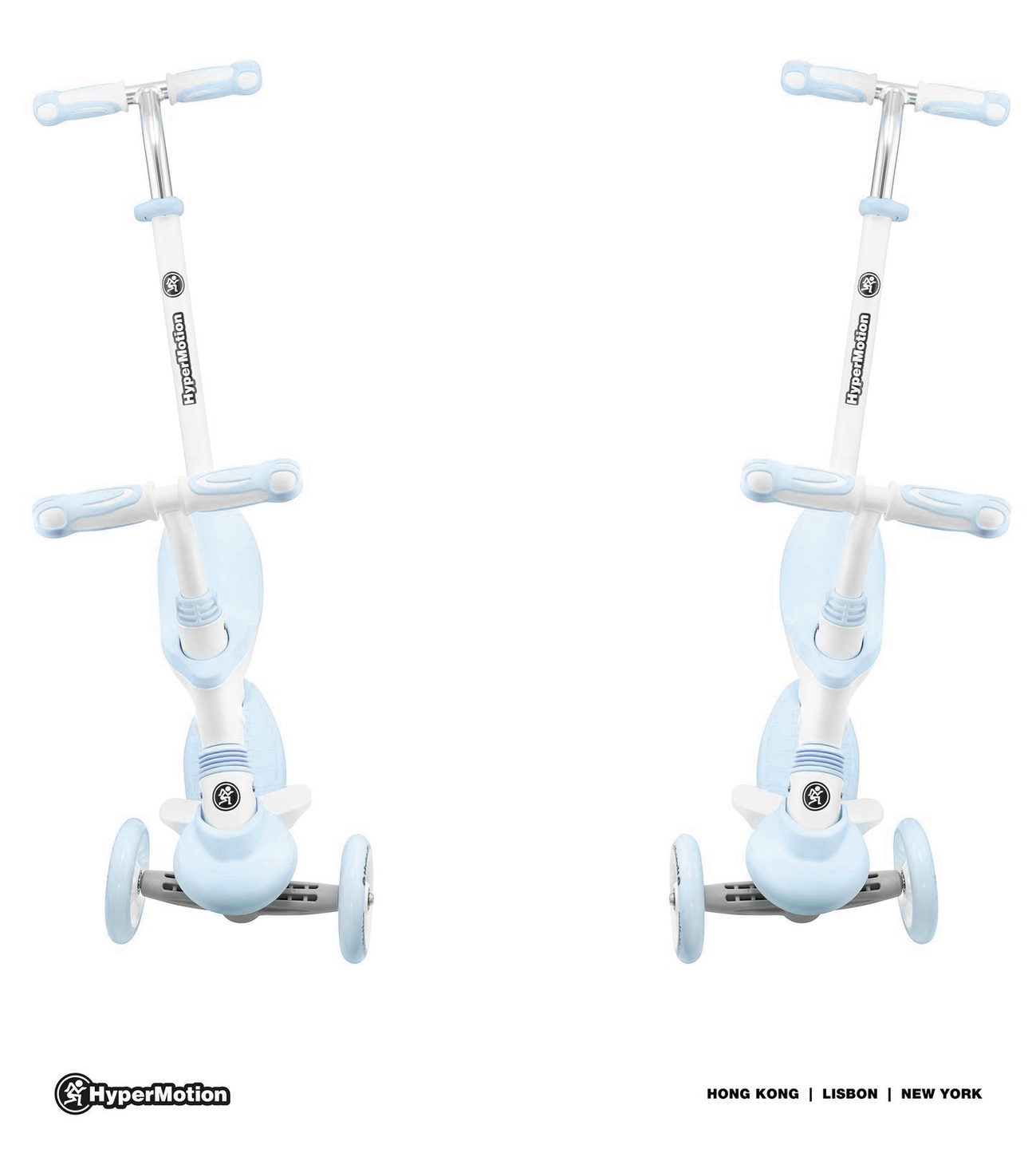 Scooter de equilíbrio 5 em 1 HyperMotion - azul