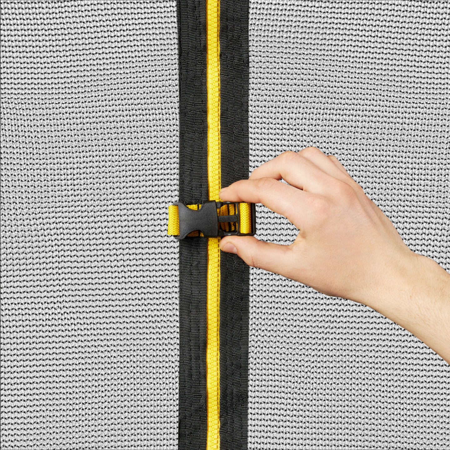 Trampolim de jardim XXXL para crianças HyperMotion - 487 cm 16FT - com escada e rede interna - para casa e jardim - 150kg máx.