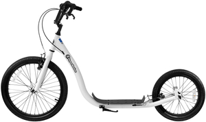 Scooter urbana HyperMotion RIVA com rodas infláveis de 50 cm e 40 cm