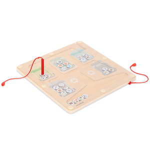 Reciclagem de quebra-cabeça magnético