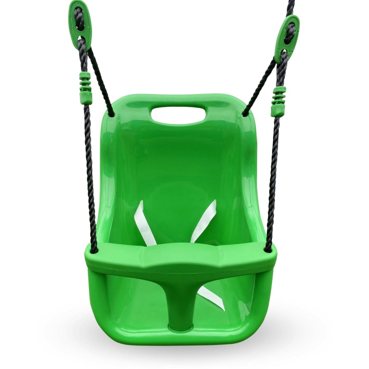 Balanço para bebês e crianças pequenas com cinto de segurança