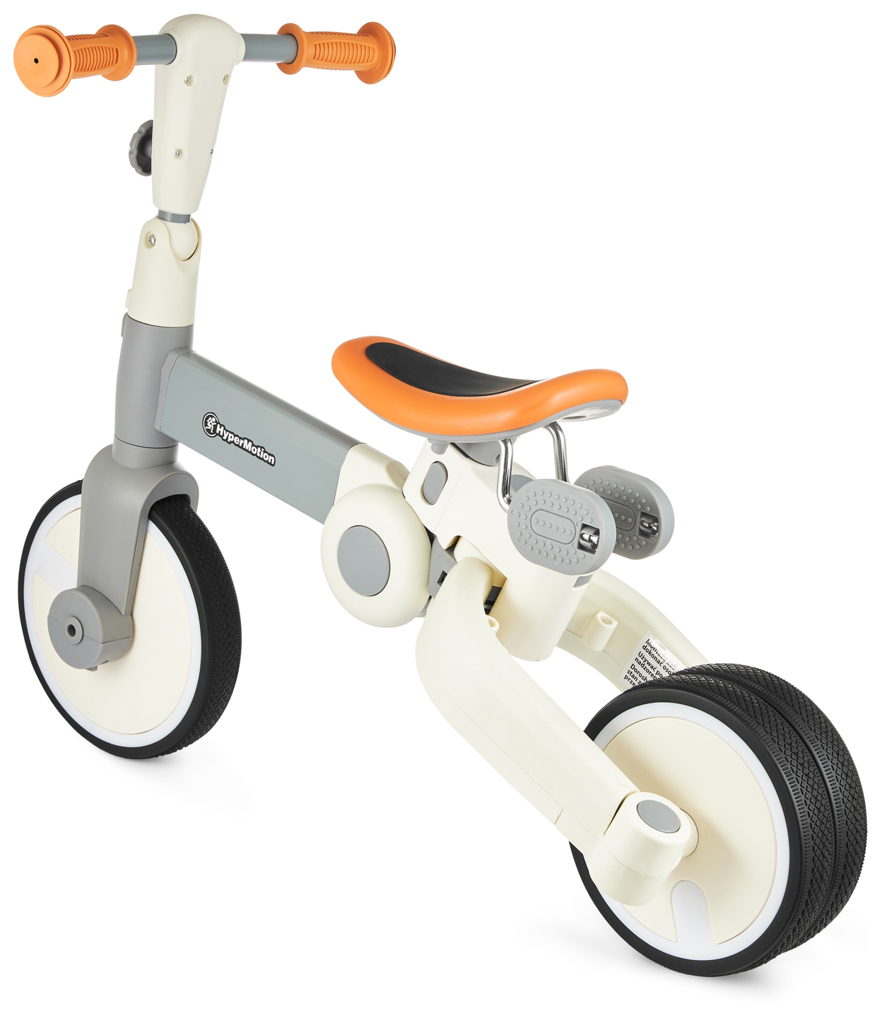 Tobi ROCKET - Triciclo infantil, bicicleta de equilíbrio, passeio - empurrador - 5 em 1 da HyperMotion
