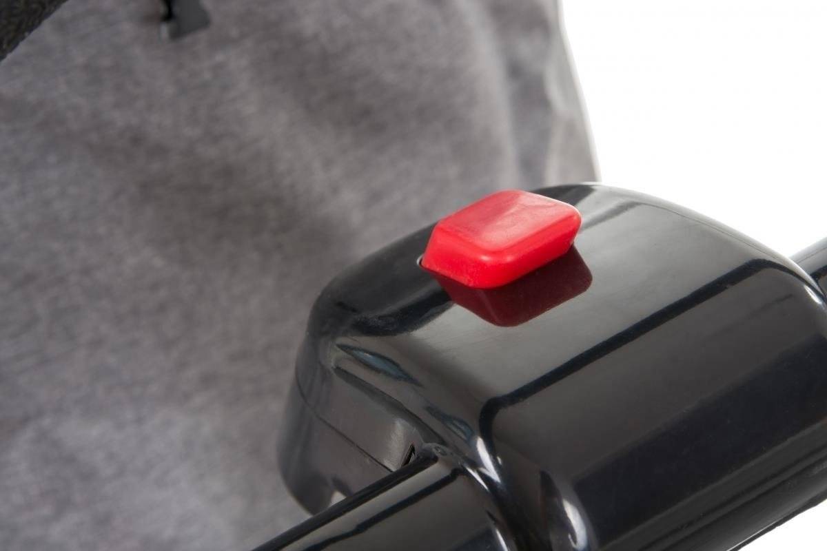 Triciclo Tobi Velar + capa de chuva - cinza