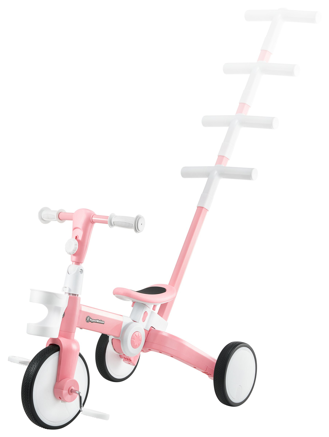 Tobi ROCKET - Triciclo infantil, bicicleta de equilíbrio, passeio - empurrador - 5 em 1 da HyperMotion
