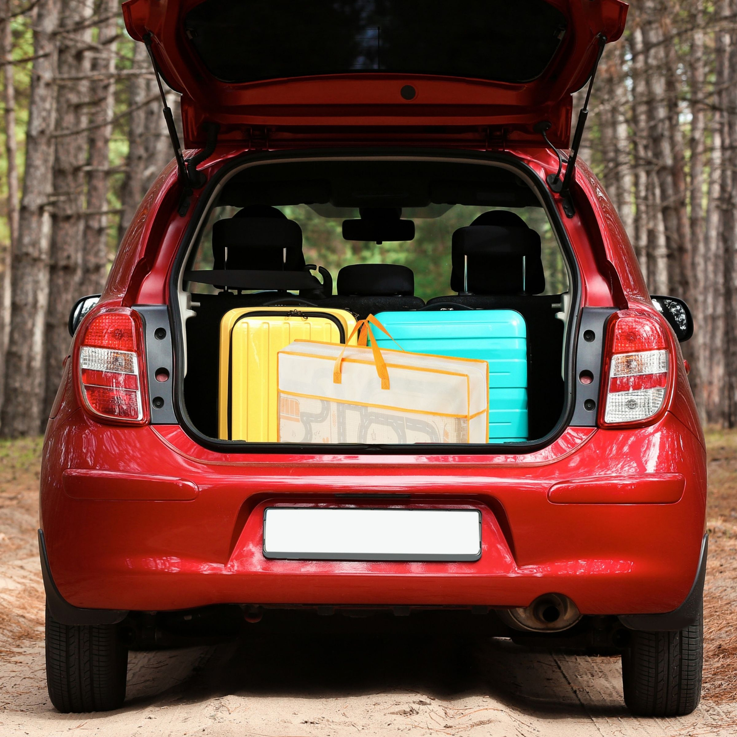 Tapete de espuma dobrável dupla face 180 x 120 x 1cm - Magic Forest/Autumn Streets - boho