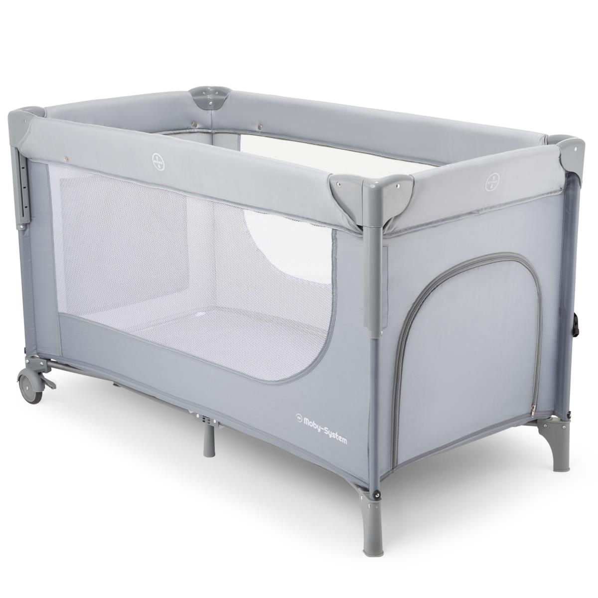 Berço de transporte Closely 3 em 1 com mesa muda-fraldas, colchão e saco de transporte