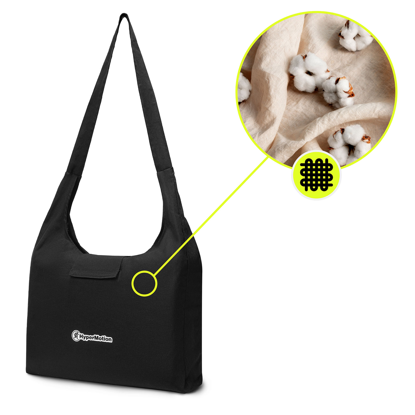 Tapete de acupressão em linho ecológico com fibra de coco e almofada de trigo sarraceno – 68 cm HyperMotion Cinza-Menta