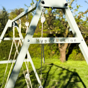 Estrutura de aço para baloiço de jardim ou rede de descanso