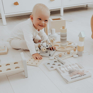 Caixa educativa Montessori para crianças pequenas - 6 brinquedos