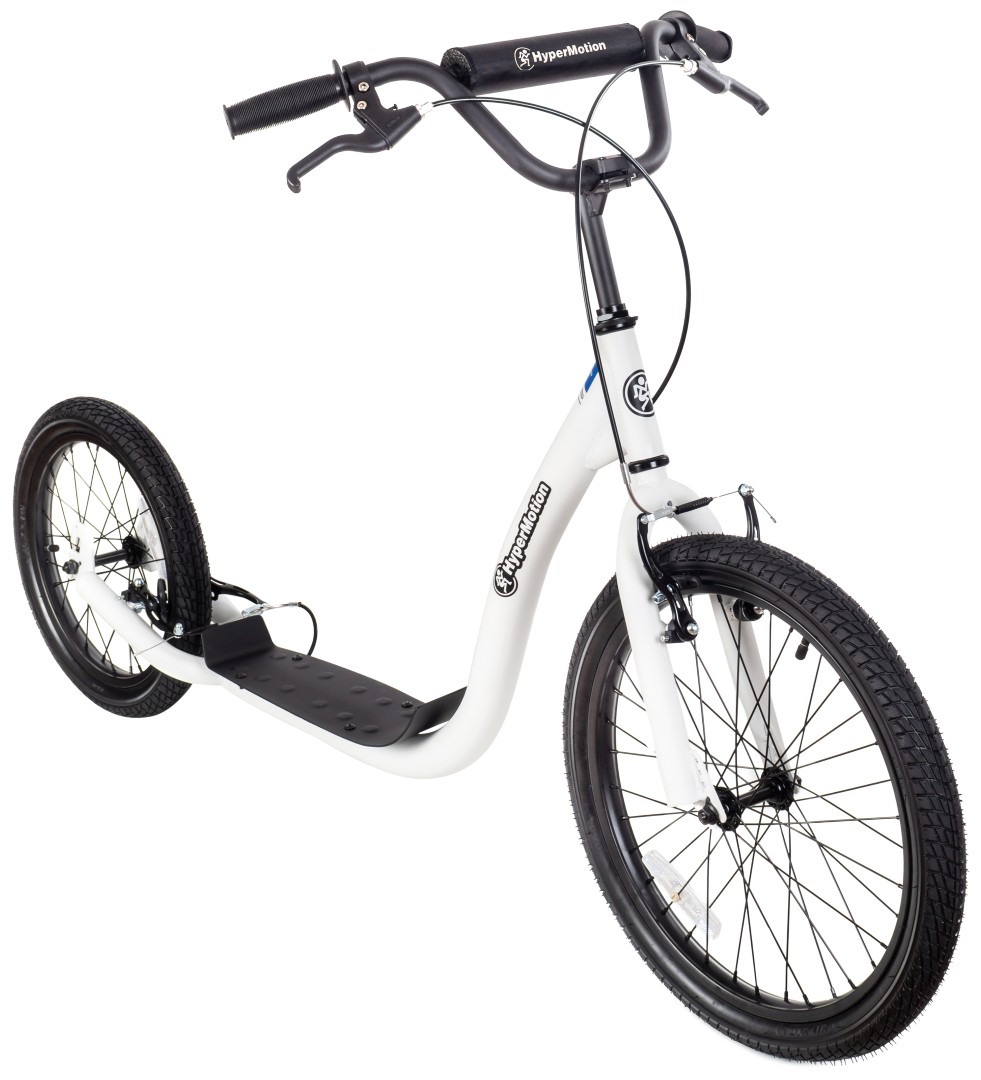 Scooter urbana HyperMotion RIVA com rodas infláveis de 50 cm e 40 cm