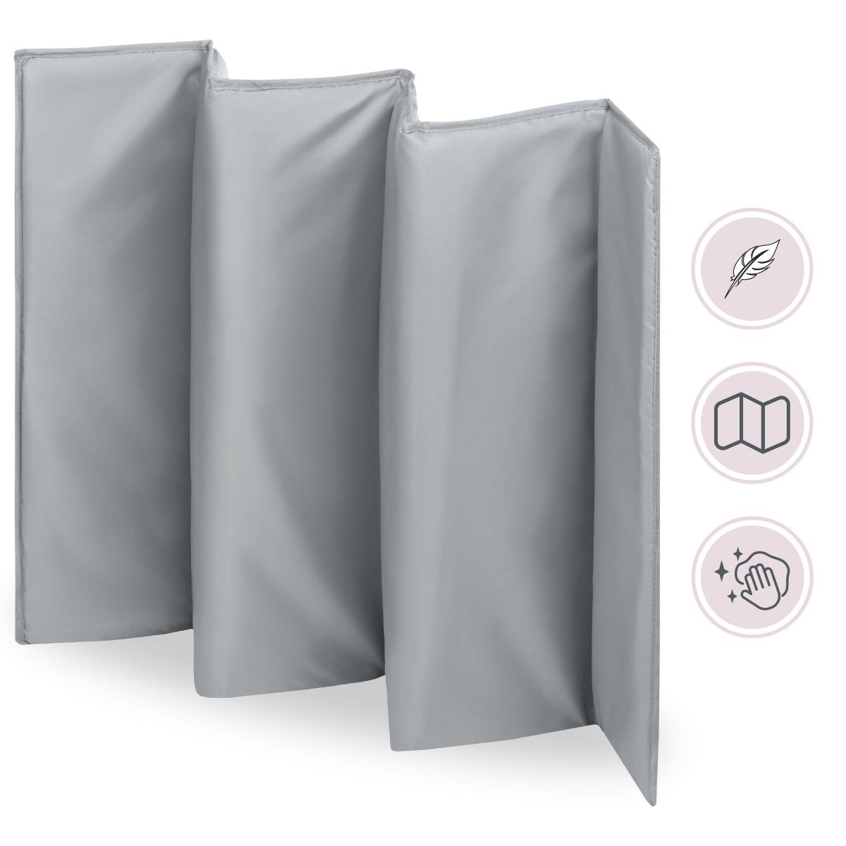 Berço de transporte Closely 3 em 1 com mesa muda-fraldas, colchão e saco de transporte