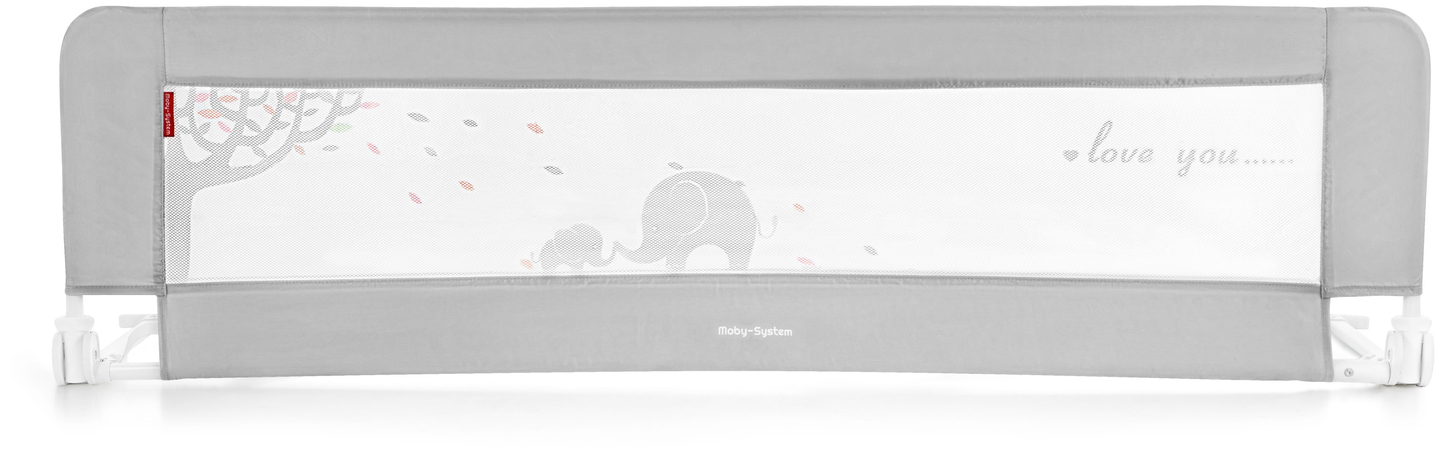 Grade protetora para cama - Grade para cama - cinza