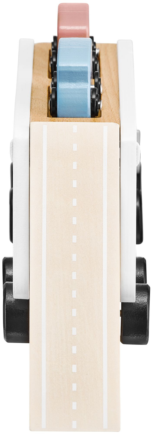 Caminhão de madeira - semirreboque com 4 carros