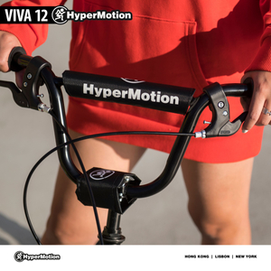 Scooter HyperMotion VIVA 12 (rodas infláveis de 30 cm) - Preto