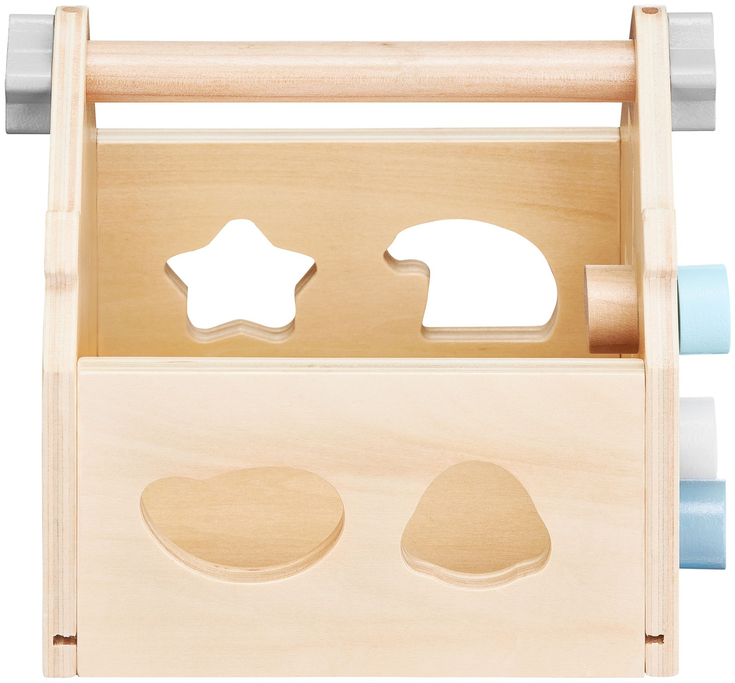 Sorter - uma casa educacional de madeira com blocos