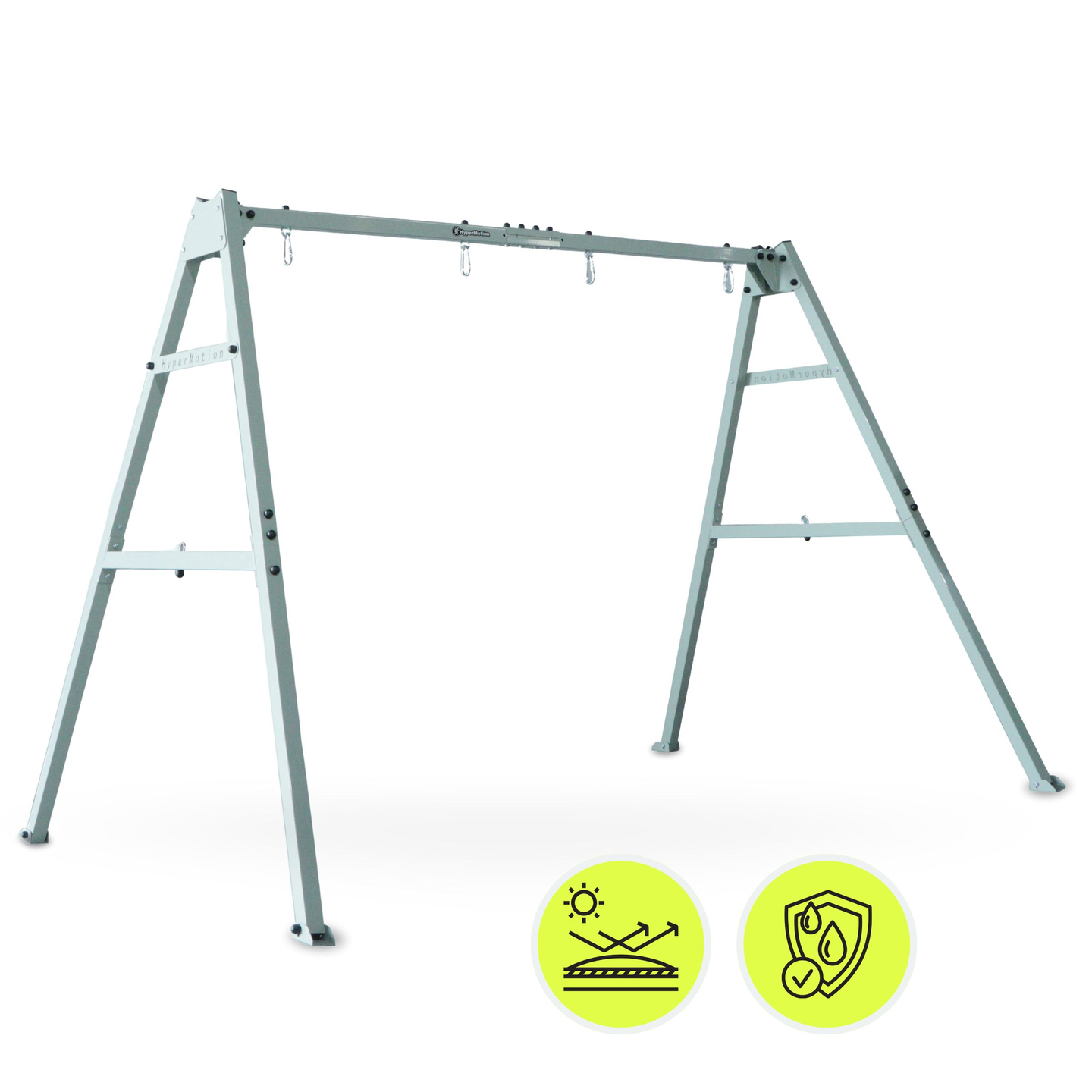 Estrutura de aço para baloiço de jardim ou rede de descanso