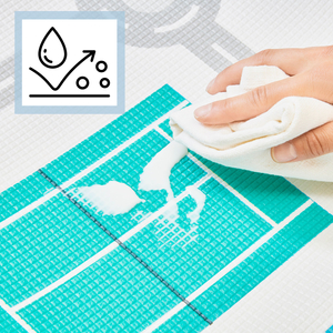 Tapete de espuma dupla face - terra / cidade de conto de fadas - 180x120x0,5cm