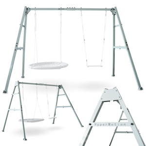 Estrutura de aço para baloiço de jardim ou rede de descanso