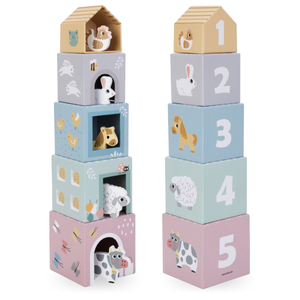 Torre - classificador com animais Fazenda