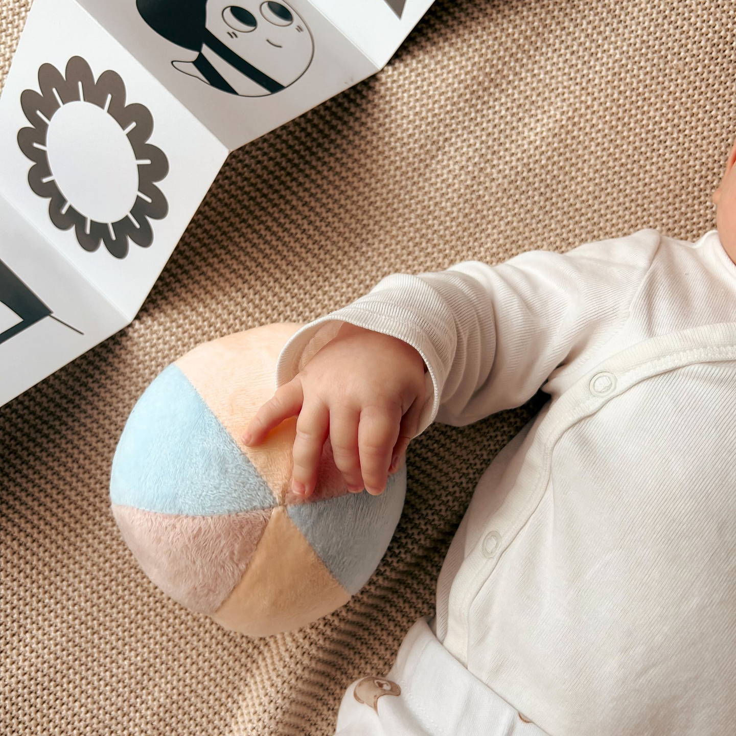 Conjunto de brinquedos Montessori para bebé 0-6 meses