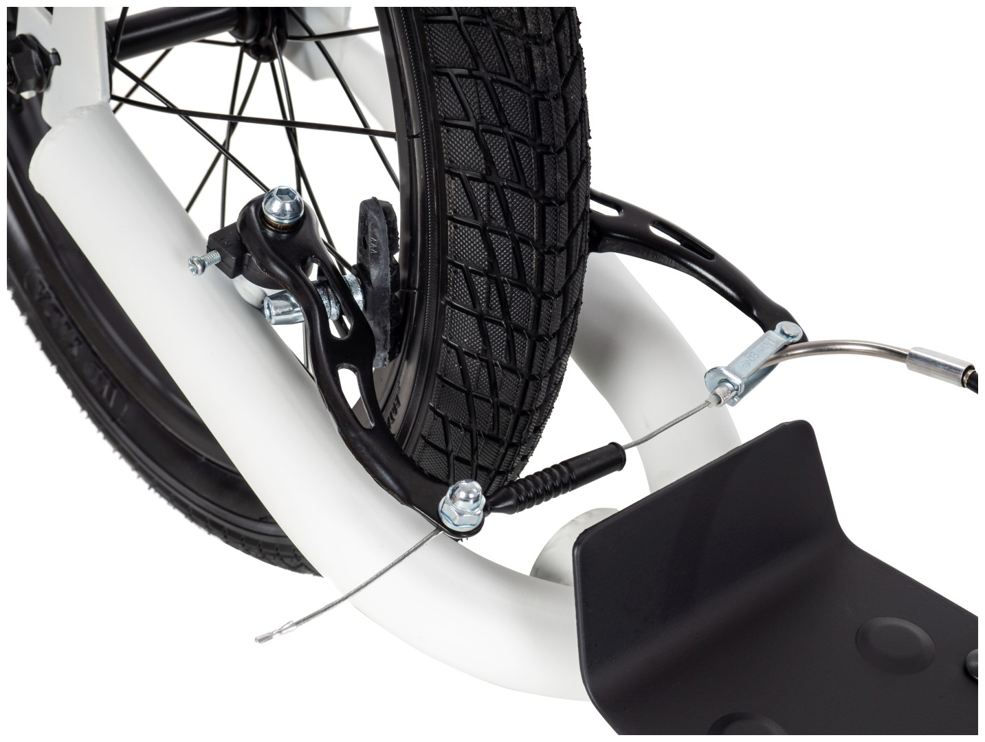 Scooter urbana HyperMotion RIVA com rodas infláveis de 50 cm e 40 cm