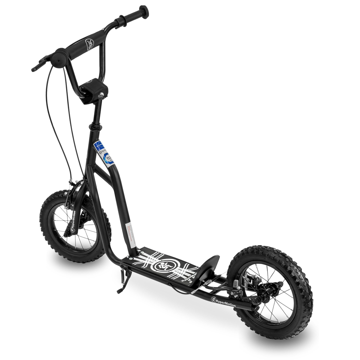 Scooter HyperMotion VIVA 12 (rodas infláveis de 30 cm) - Preto