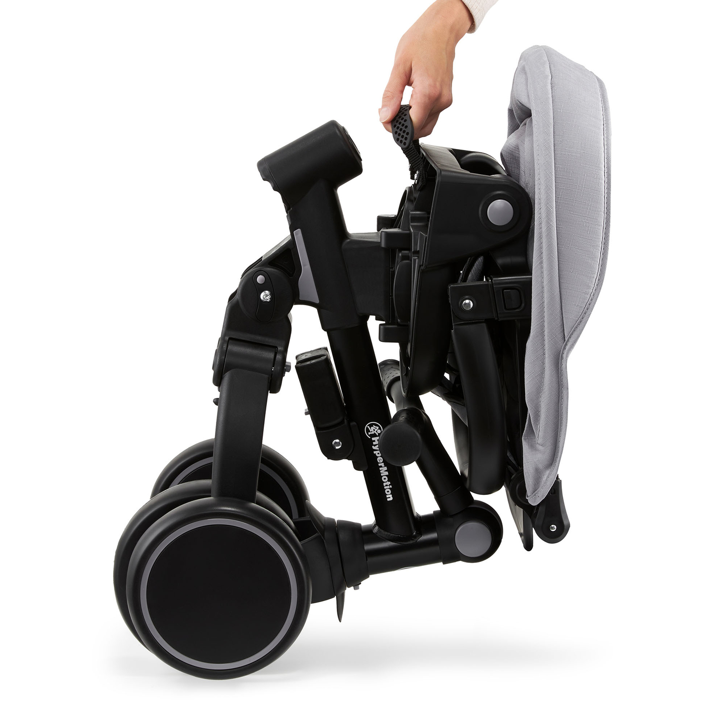 Triciclo multifunções 8em1 TOBI FOREST - cinzento