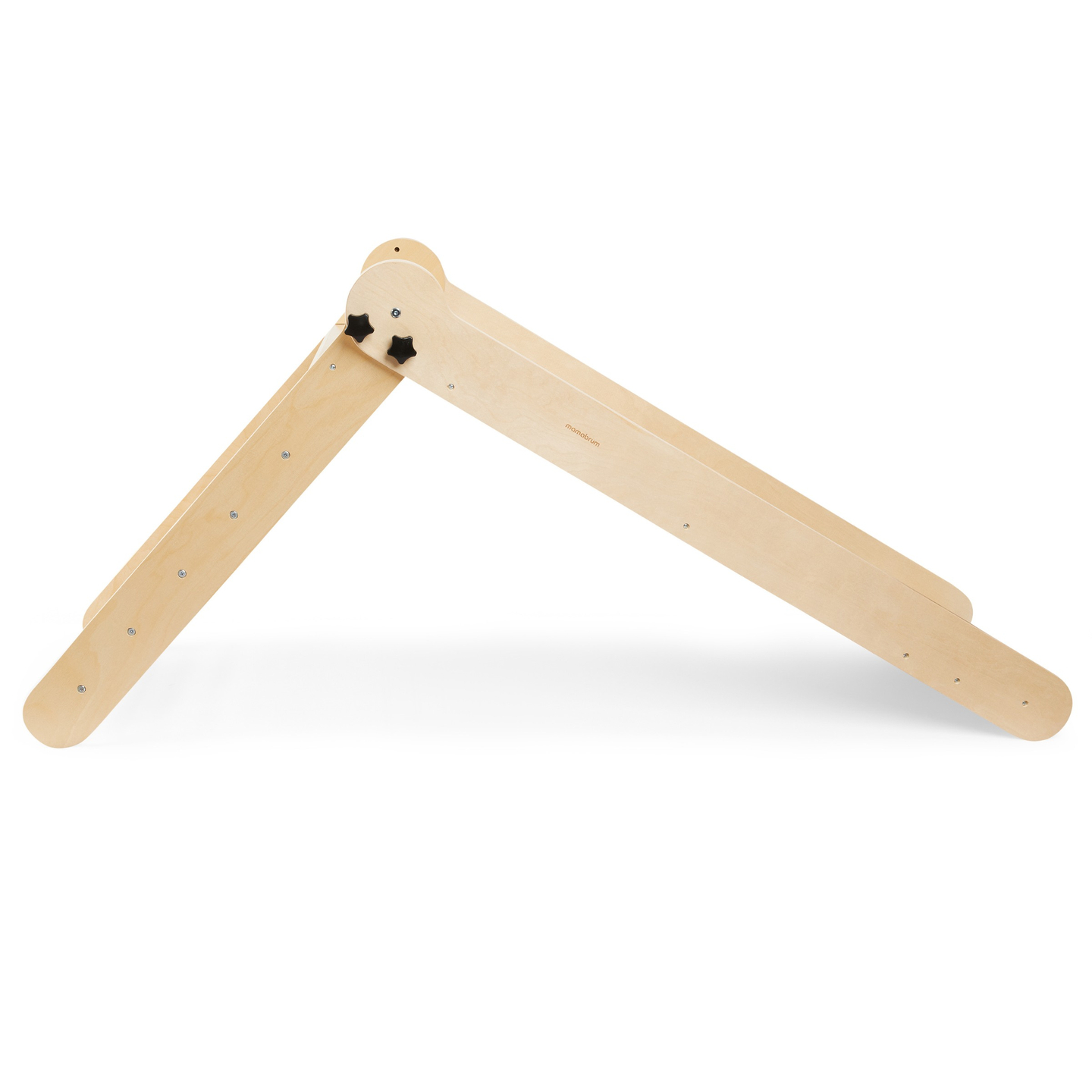 Escorrega de madeira com escada para crianças