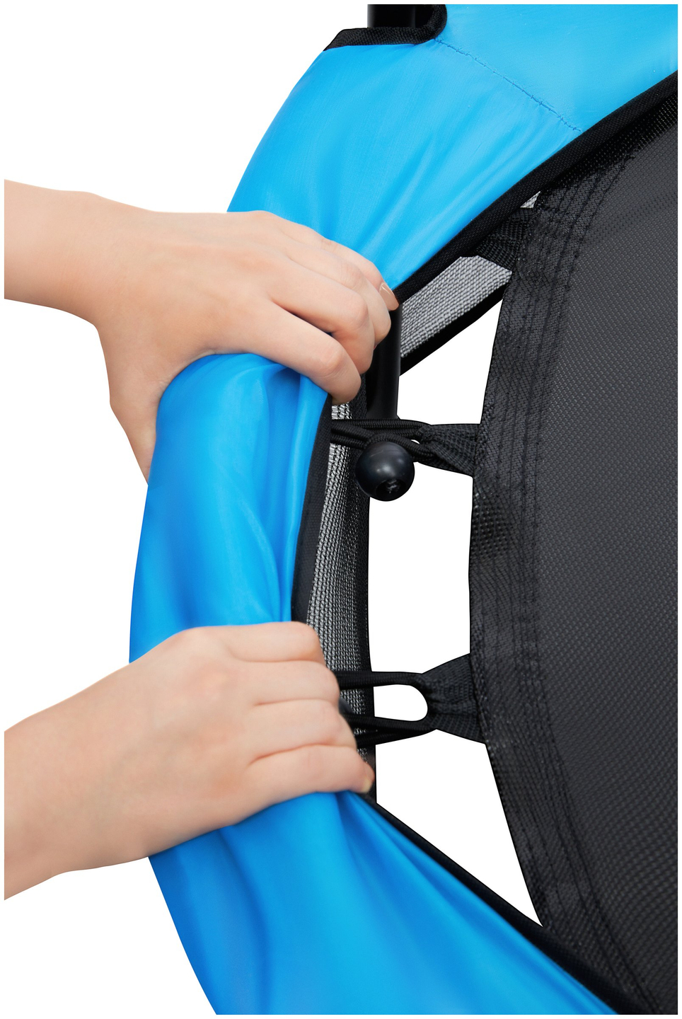 Trampolim 140cm com rede de proteção - para crianças dos 3 aos 6 anos - para casa e jardim