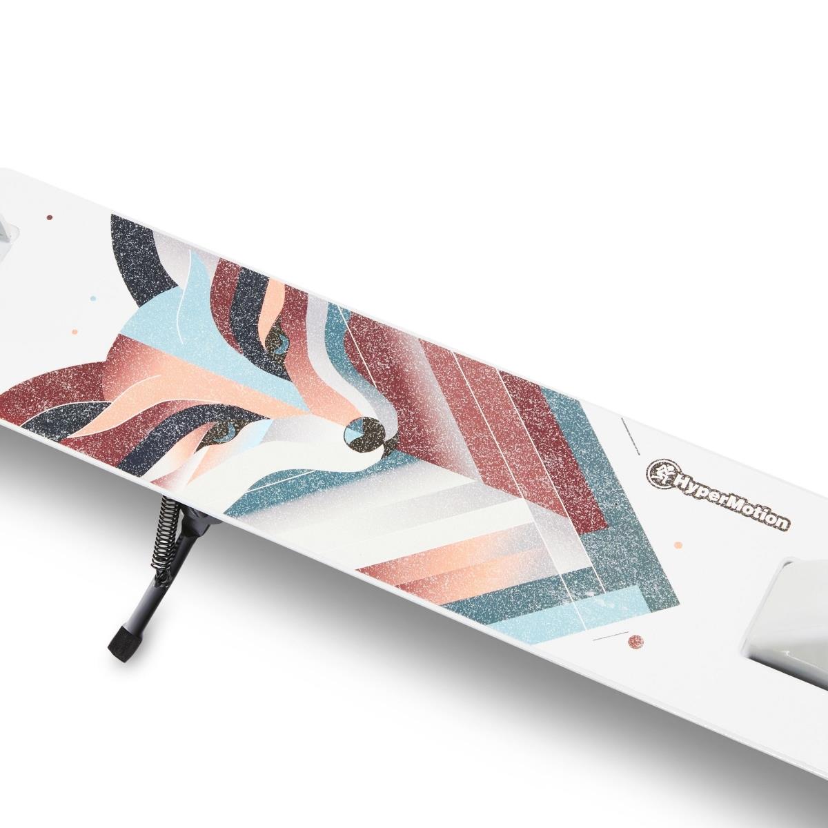 Trotinete de duas rodas para jovens adultos - com amortecedor - Hypermotion CITY SWIFT Winter Fox - 100kg