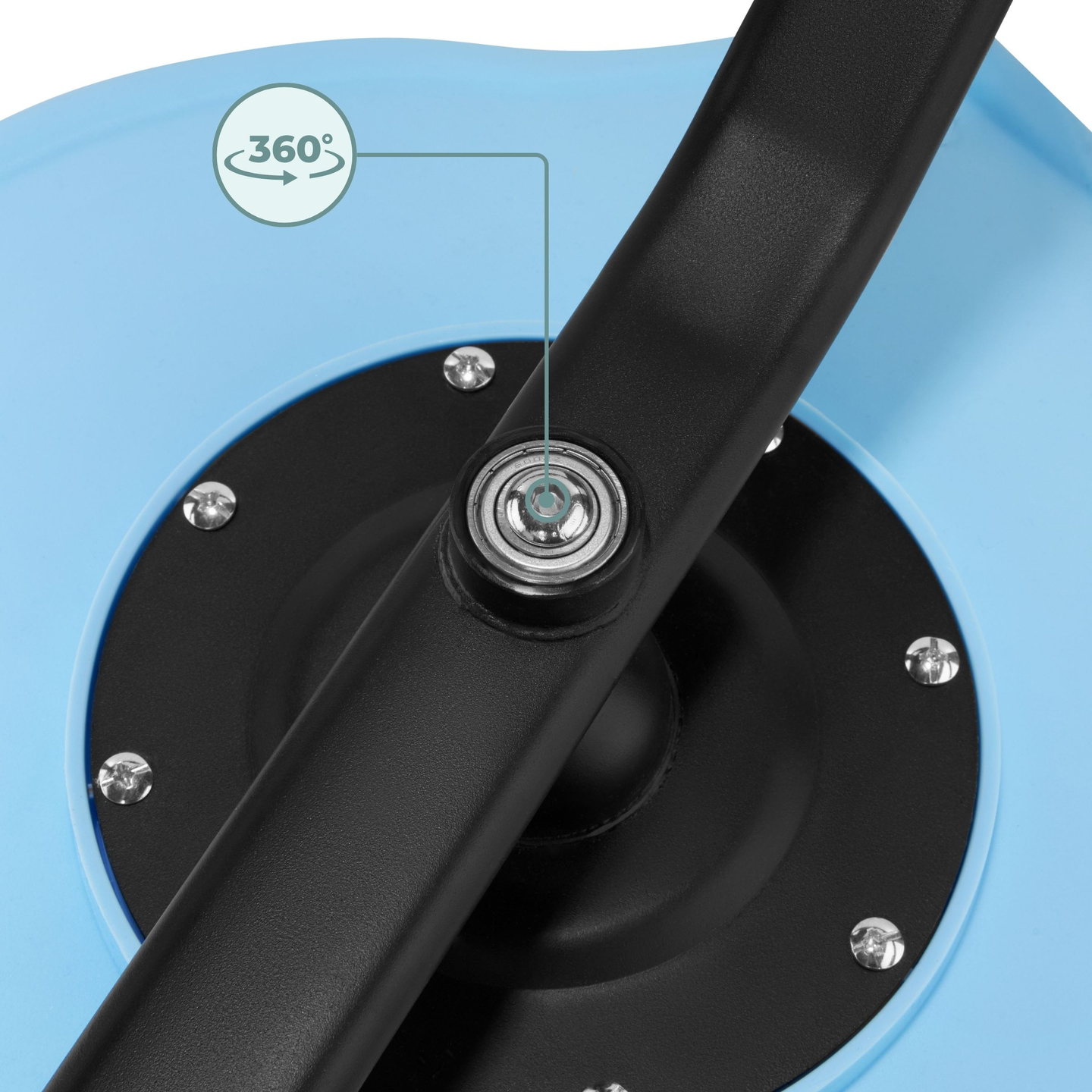 Mini carrossel para crianças Peixe - azul