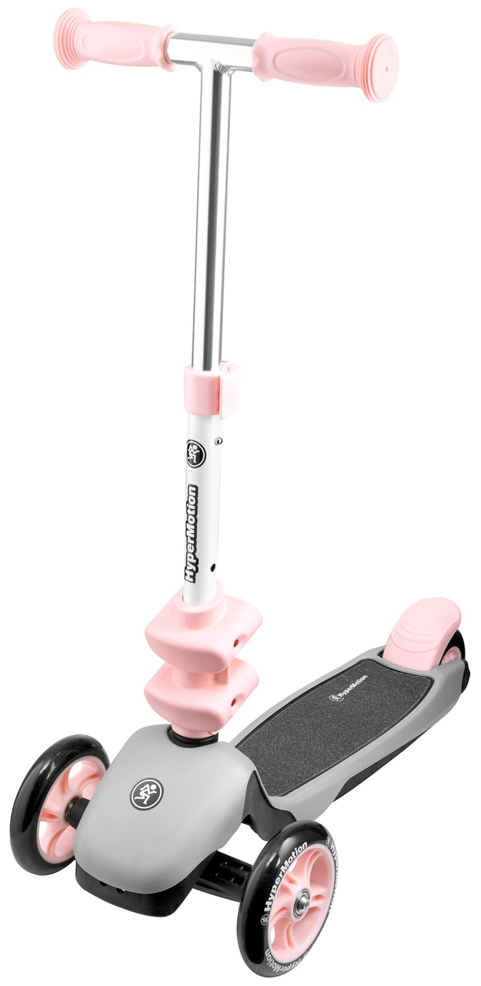 Scooter de equilíbrio de três rodas 3 em 1 HyperMotion - rosa