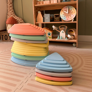 Pedras de equilíbrio coloridas - 11 peças