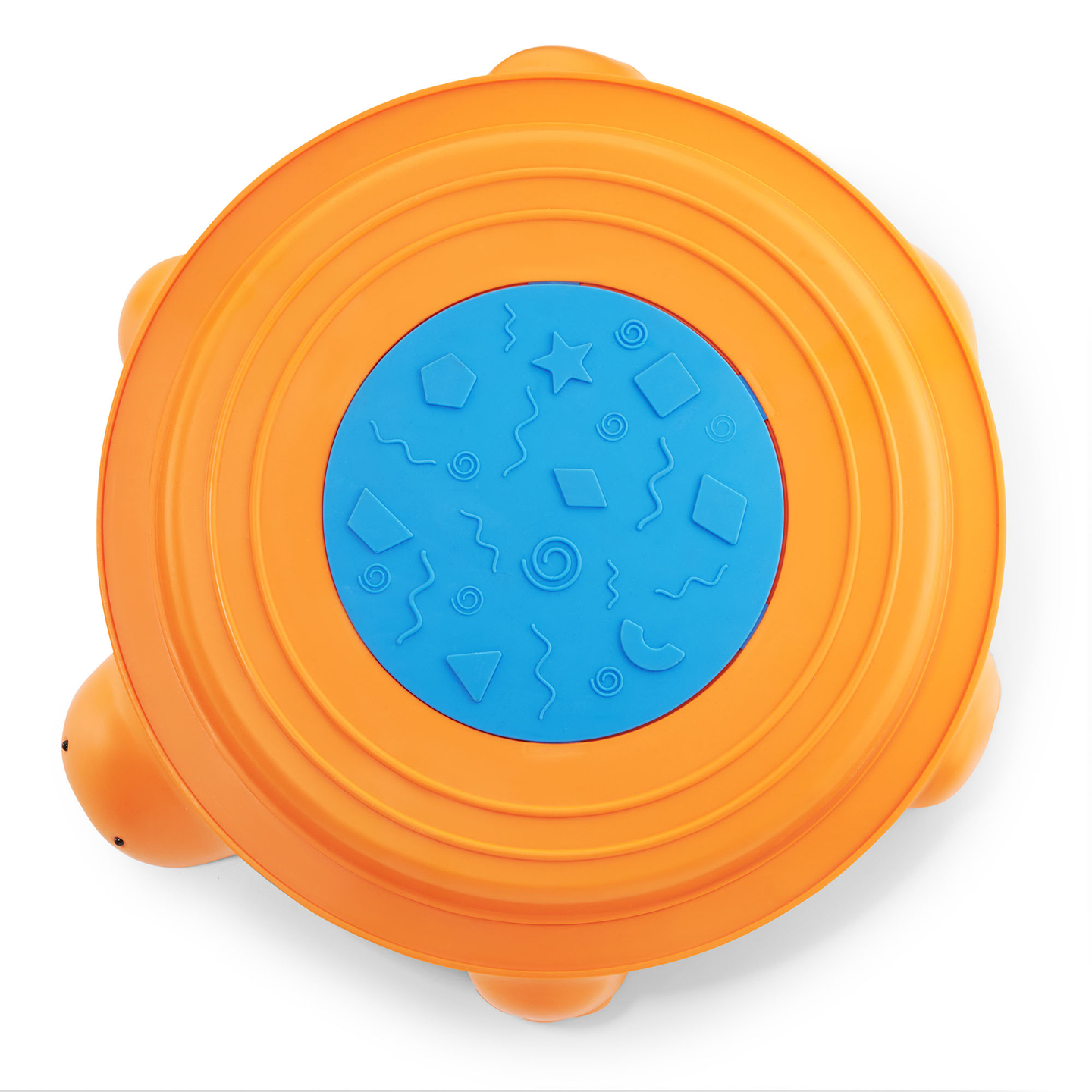 Percurso sensorial para crianças - Tartaruga colorida