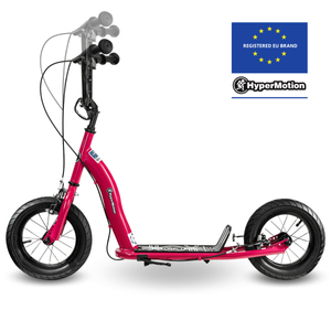 Scooter HyperMotion RUBY 12 (rodas infláveis de 30 cm) - fúcsia/magenta
