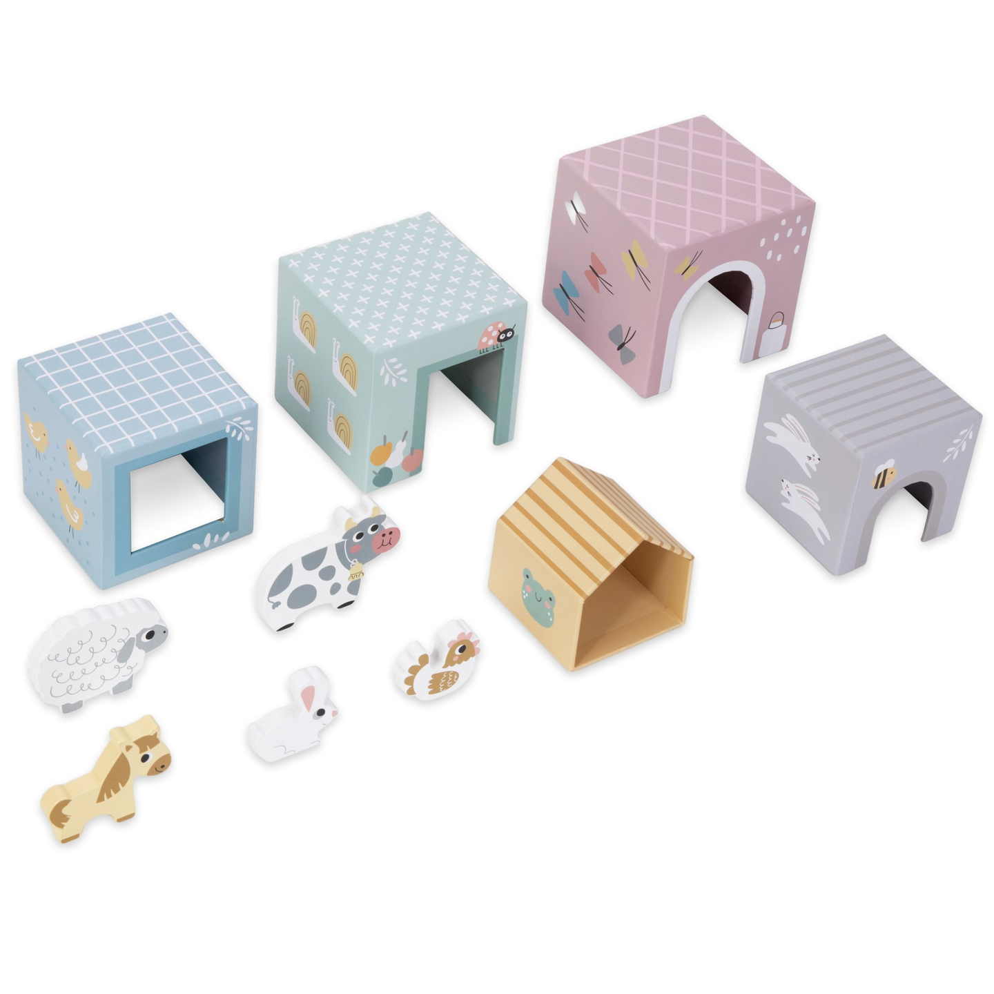 Torre - classificador com animais Fazenda