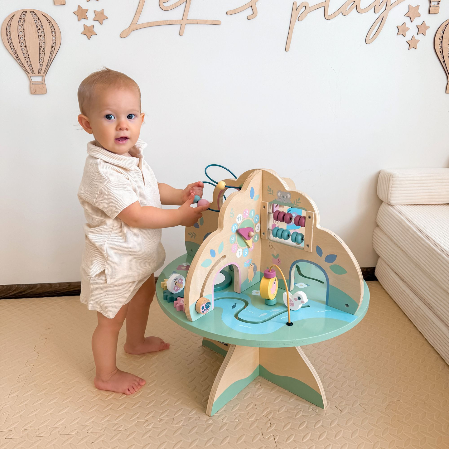 Mesa pedagógica - árvore multifunções