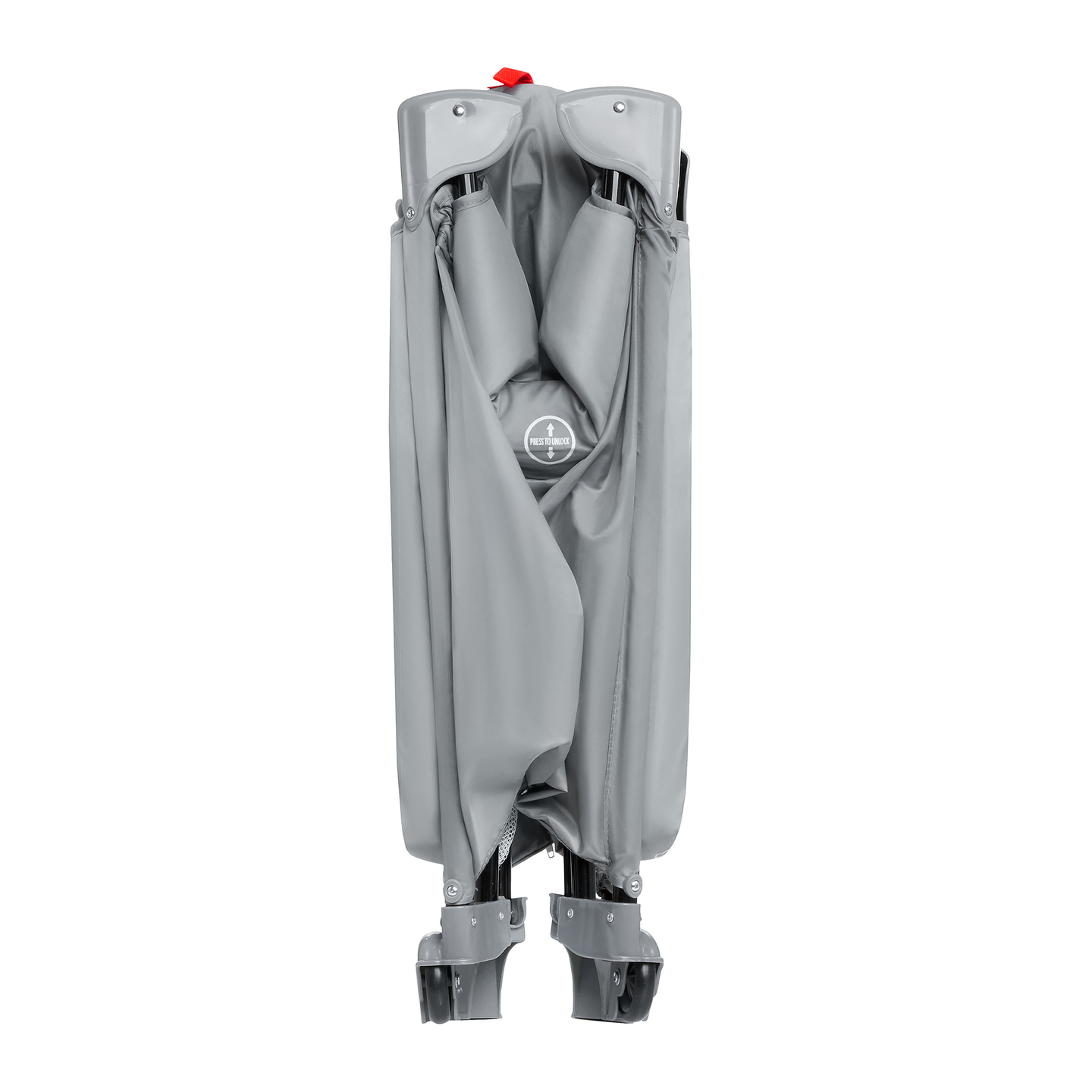 Berço de viagem portátil Happy Traveler BASIC - cinza