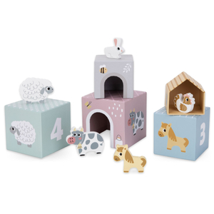 Torre - classificador com animais Fazenda