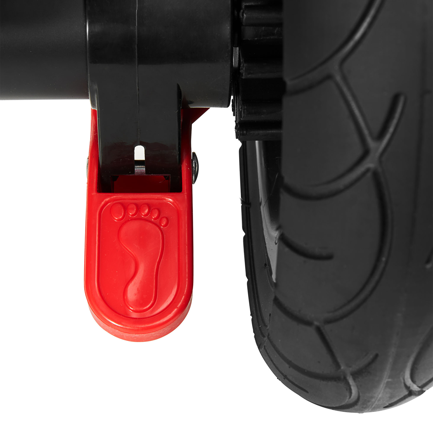 Triciclo para crianças de 1 a 4 anos - TOBI FREY - rosa - giratório - rodas infláveis + empurrador