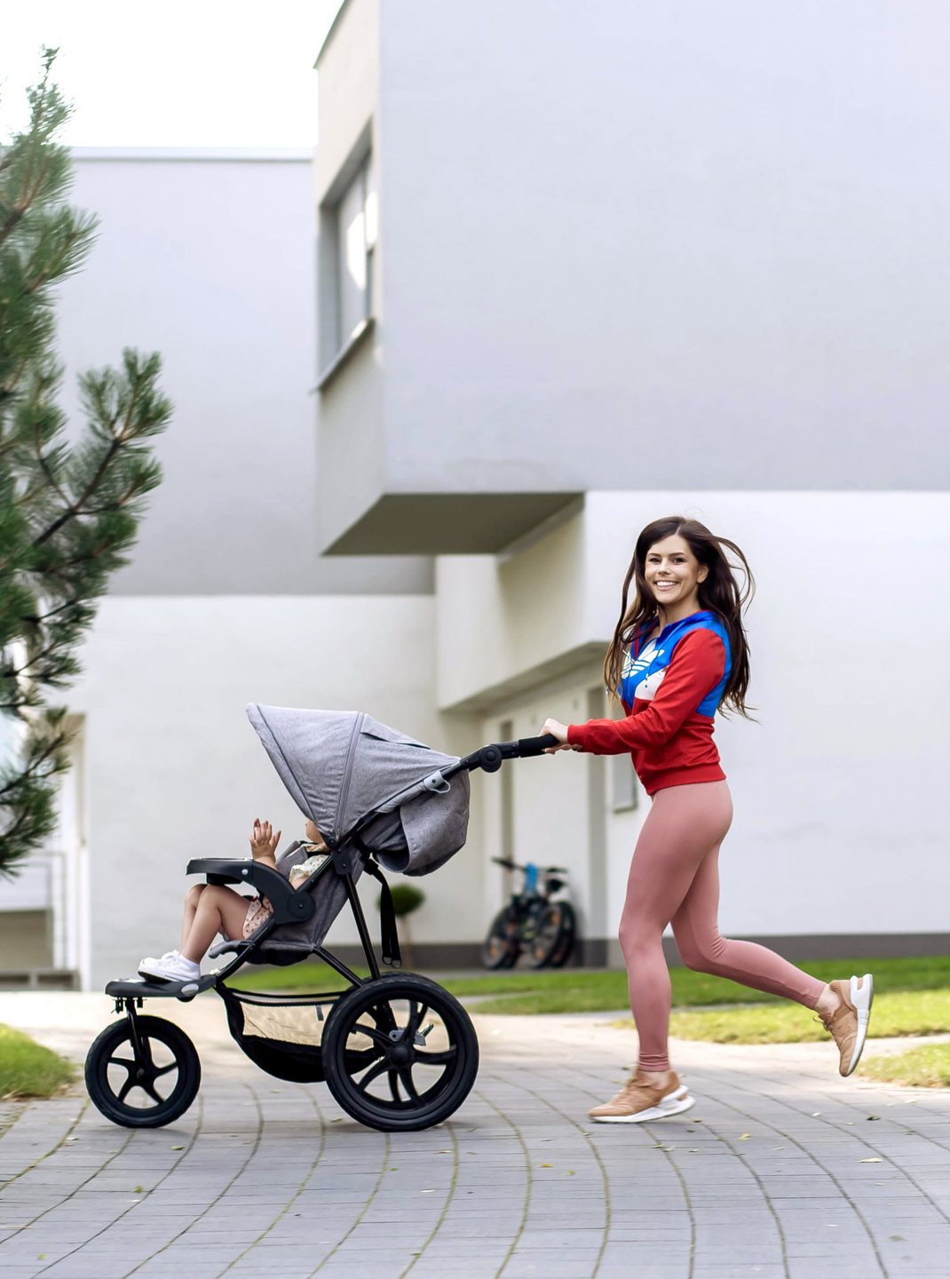 Carrinho de corrida + carrinho infantil 0m + Moby-System MOUNTAIN