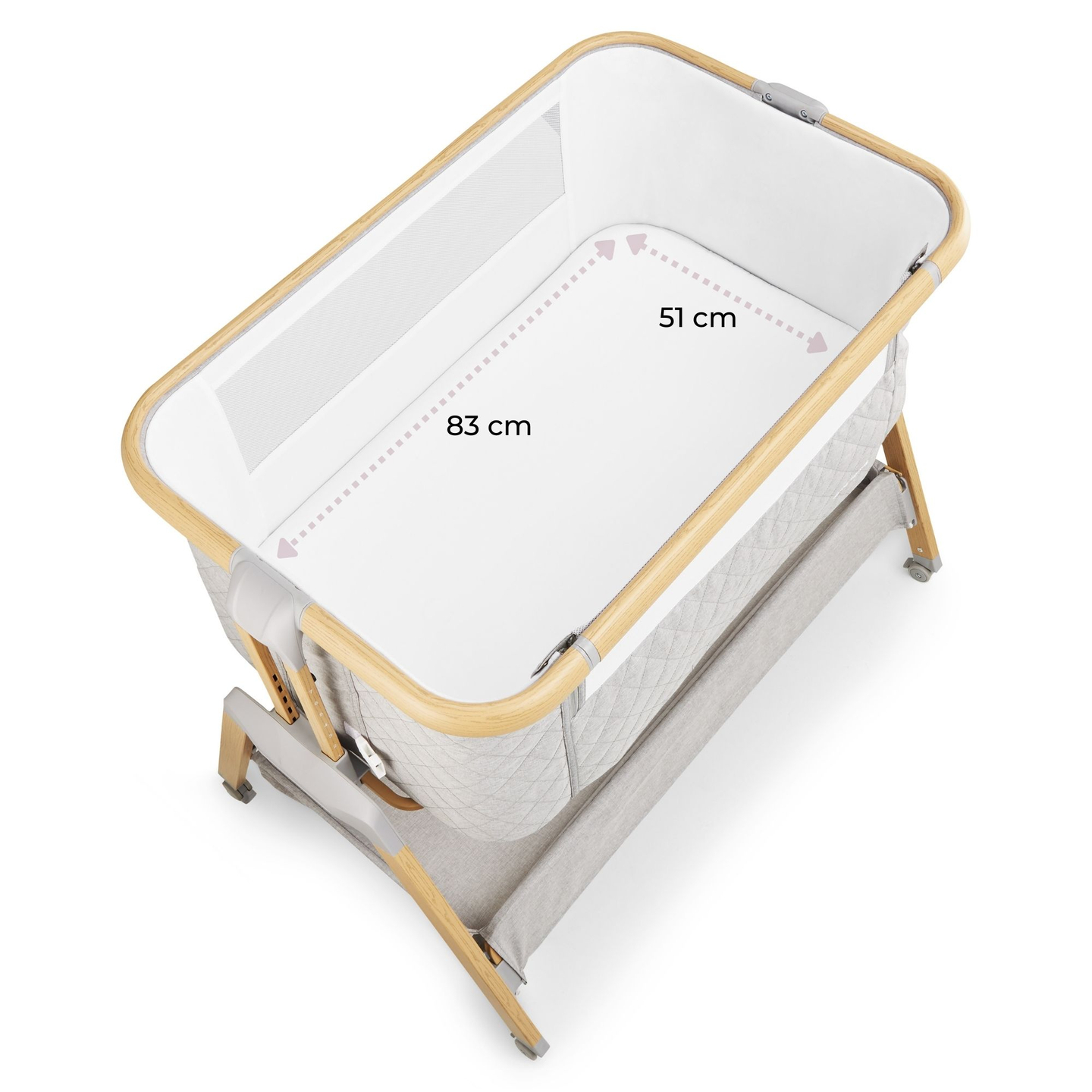 Cama extra, berço de viagem independente 3 em 1 - Moby-System DREEMY