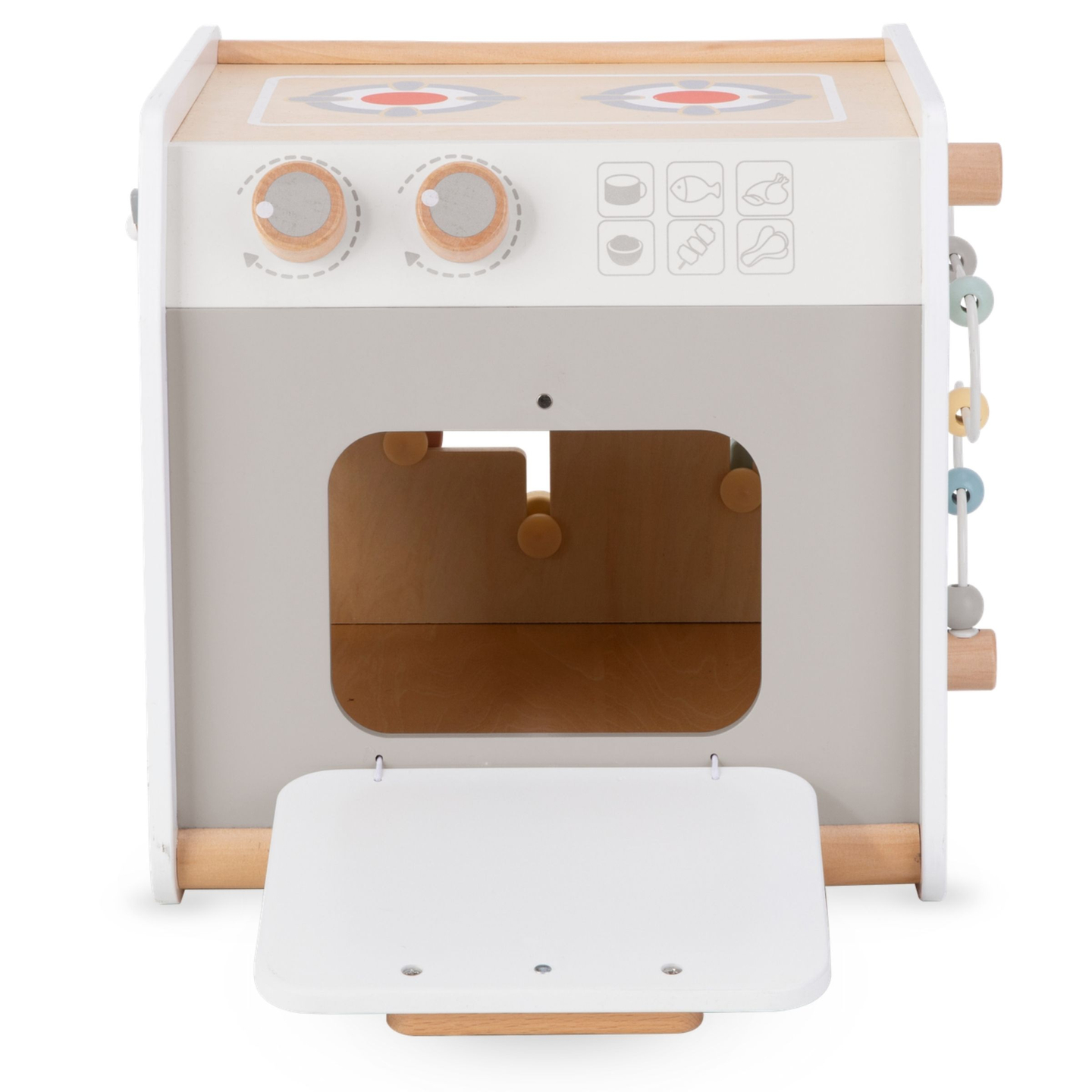 Cozinha de madeira - cubo educativo