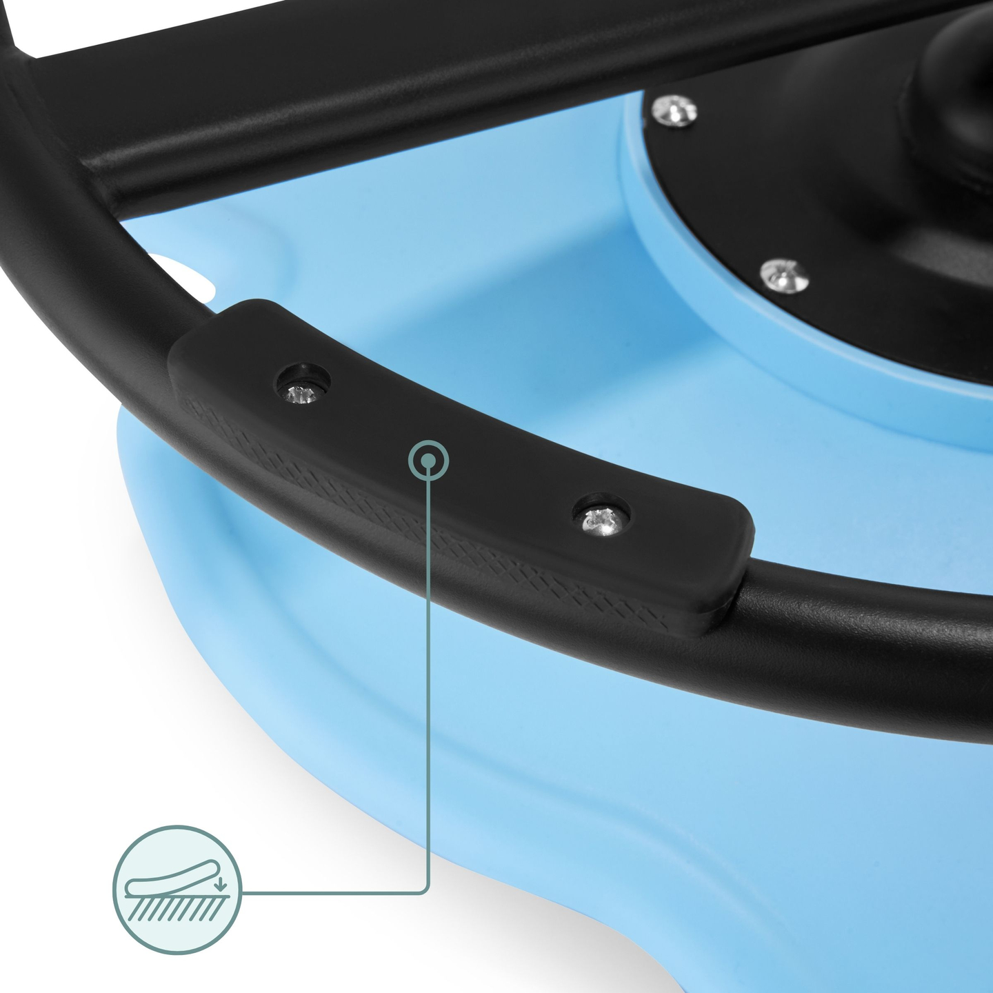 Mini carrossel para crianças Peixe - azul