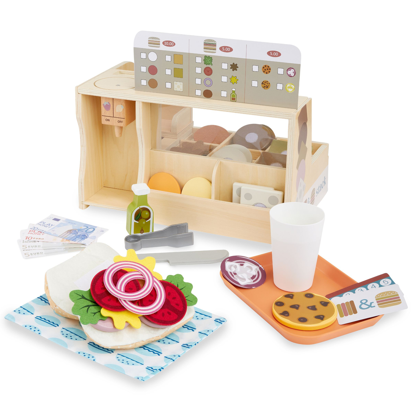 Sanduicheria de madeira - restaurante