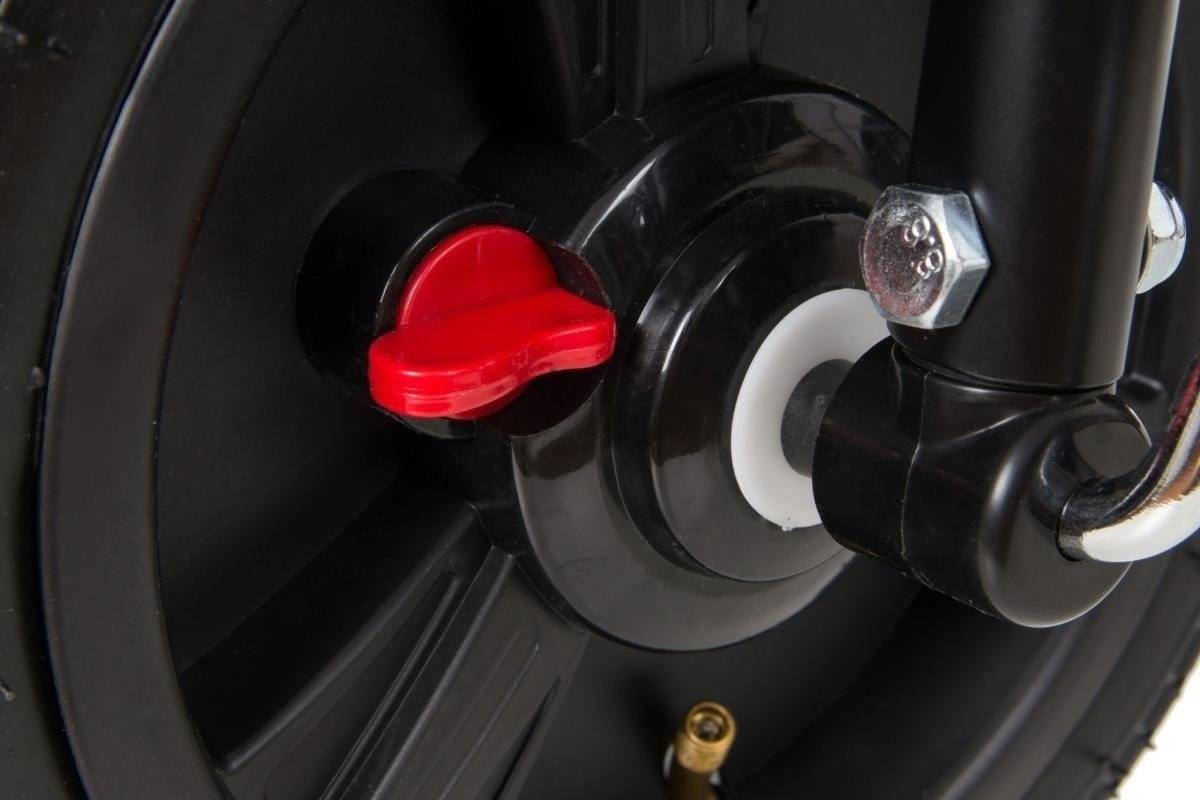 Triciclo Tobi Velar + capa de chuva - cinza