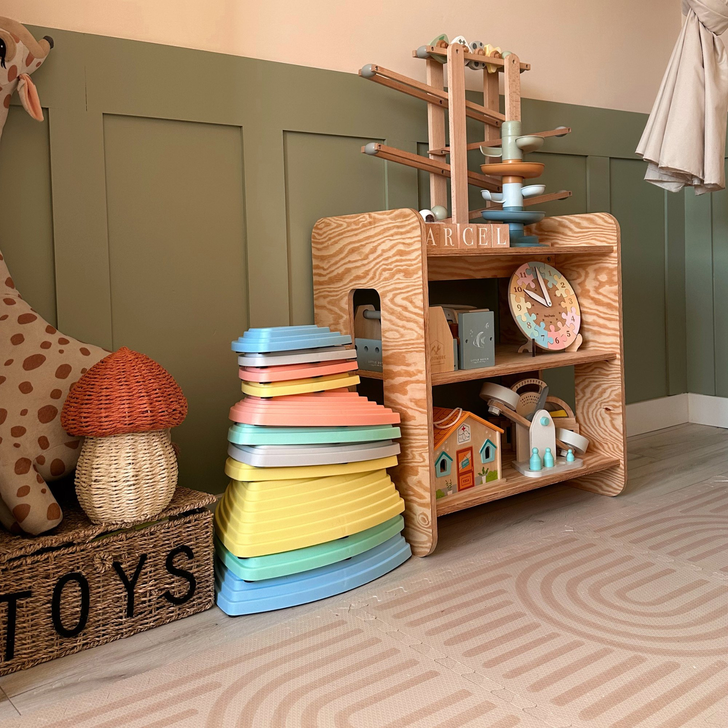 Pedras de equilíbrio coloridas - 11 peças