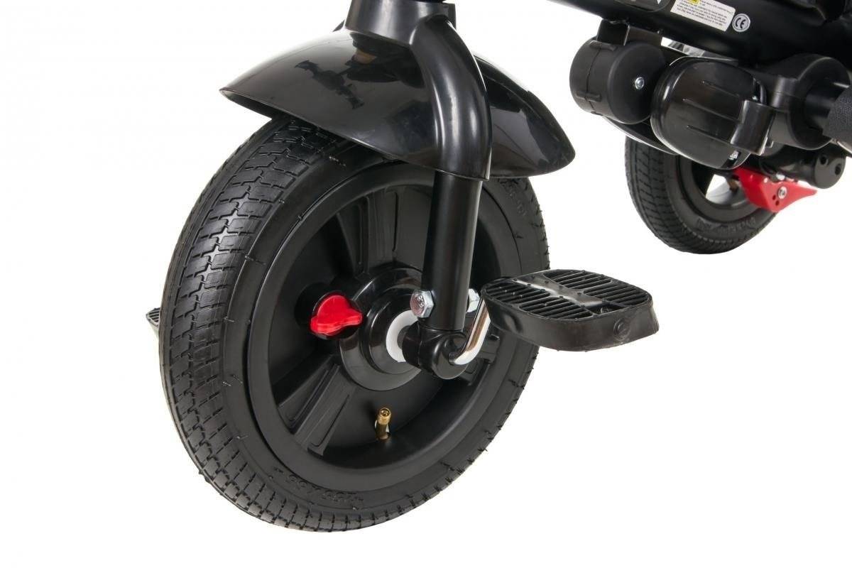 Triciclo Tobi Velar + capa de chuva - cinza