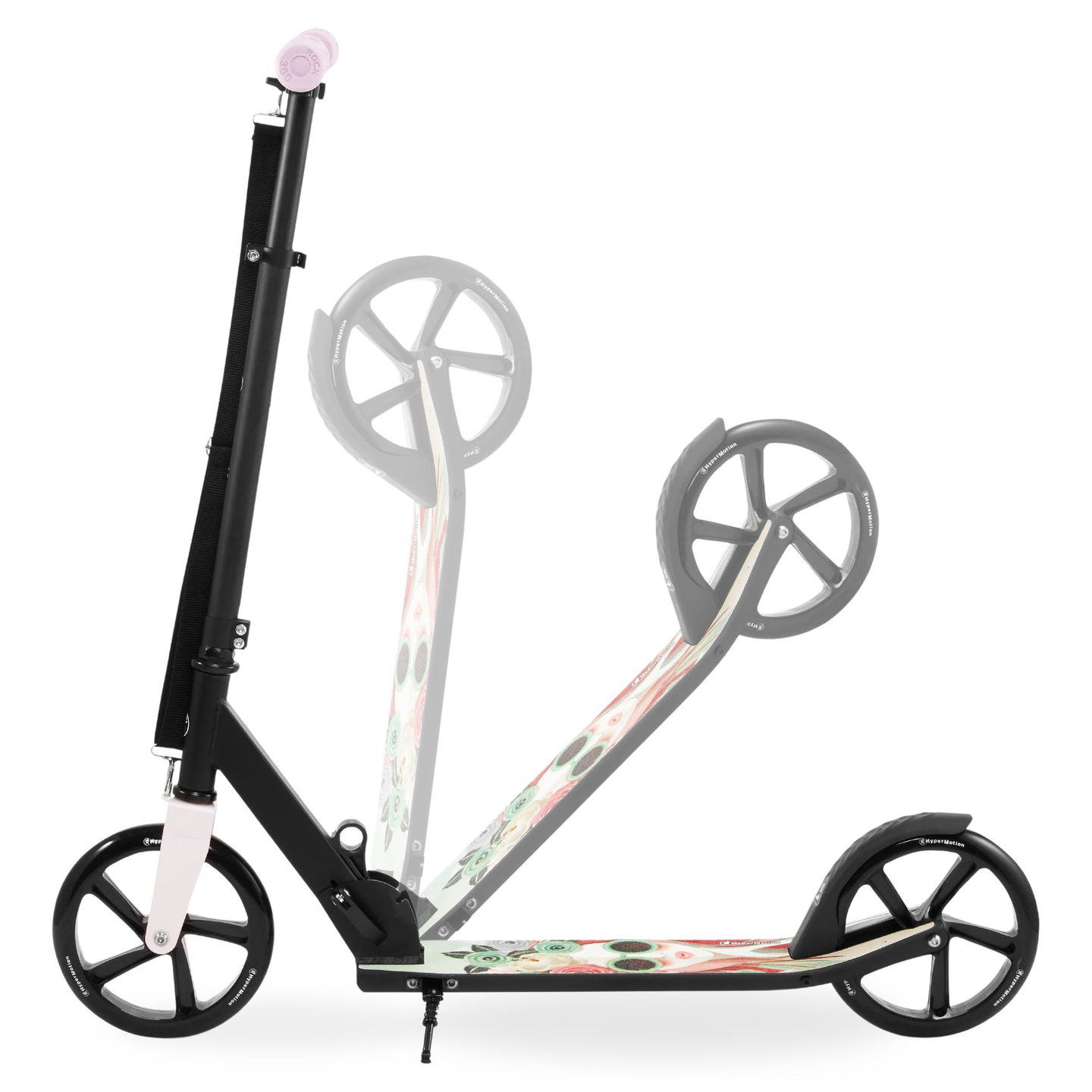 Scooter urbana de duas rodas VIBE Pink HyperMotion - 100 kg